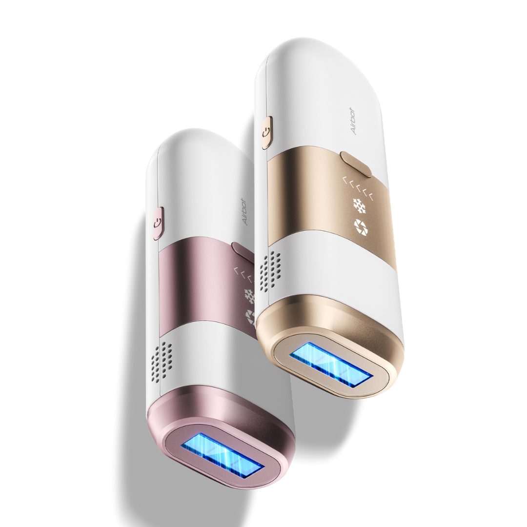 Airbot Aria Opal IPL Hair Removal Handset with 7 Precise Zone Hair Removal, Cooling Function, Auto-Glide Mode